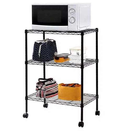 Étagère de rangement métallique de 60 cm de large