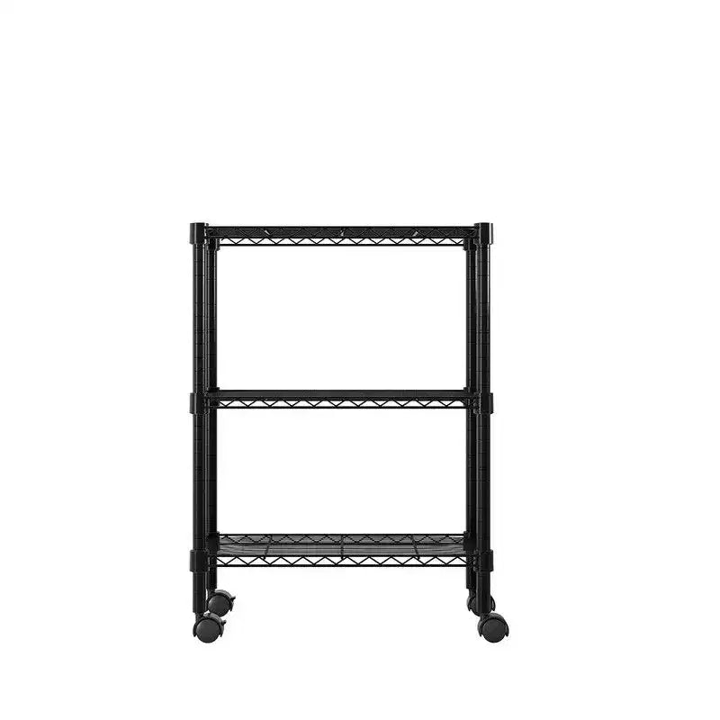 Étagère de rangement métallique de 60 cm de large