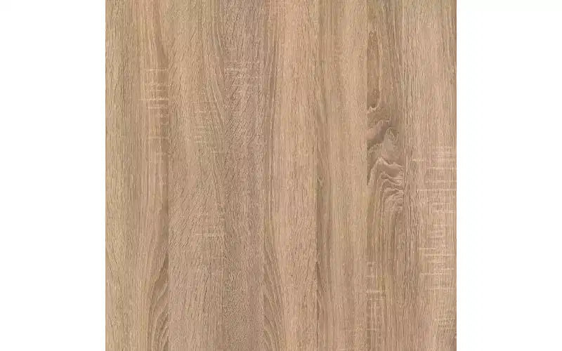 Meuble TV Chicago de 62 po de large Convient aux téléviseurs jusqu'à 65 po Fini grain de bois brun clair Rangement à tablettes ouvertes Couleur naturelle