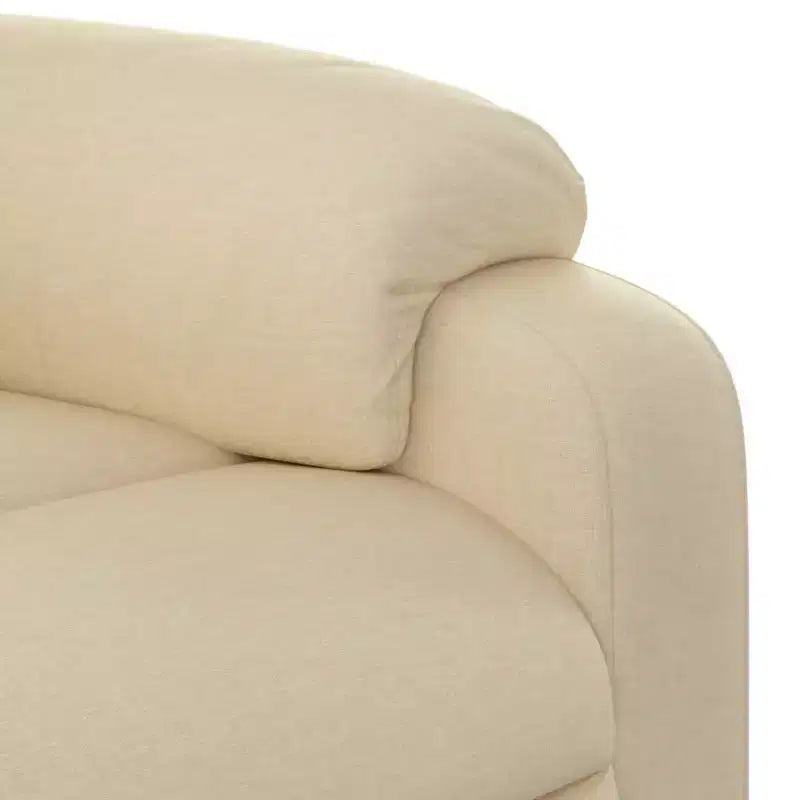Fauteuil de massage inclinable en polyester, métal, contreplaqué Simple