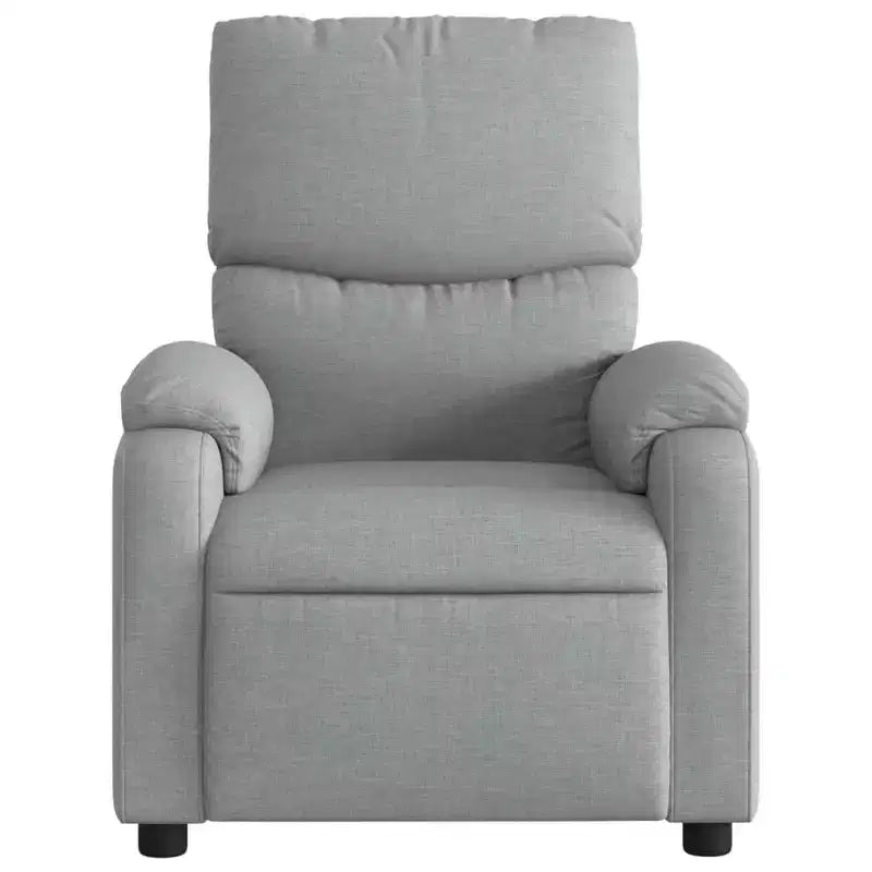 Fauteuil de massage inclinable en polyester, métal, contreplaqué Simple
