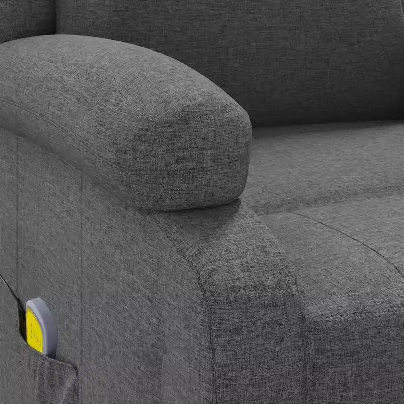 Fauteuil de massage Crème Tissu en polyester et métal Moyen
