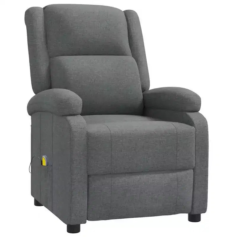 Fauteuil de massage Crème Tissu en polyester et métal Moyen