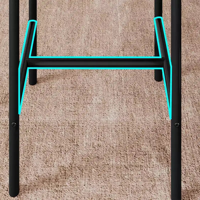 Table de cuisine, table de salle à manger et 2 chaises de bar rembourrées avec 3 grandes étagères de rangement, table en bois pour petits espaces, appartement, maison